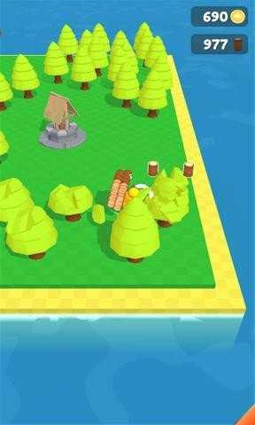 岛屿伐木工游戏