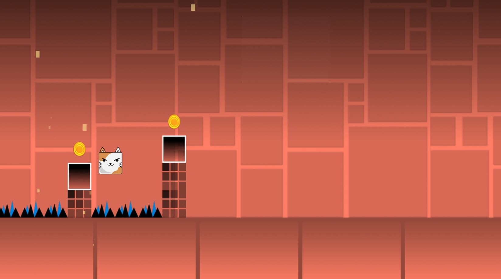 萌喵酷跑方块冲刺游戏安卓版