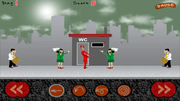 大便超人保卫战游戏