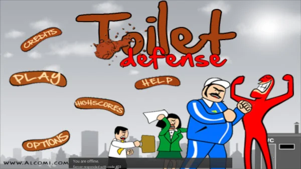 大便超人保卫战游戏