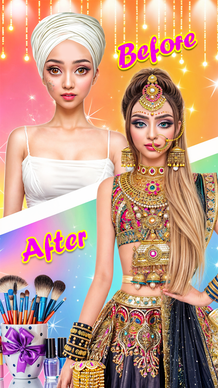 新娘婚礼装扮时尚造型(bride wedding dressup games)