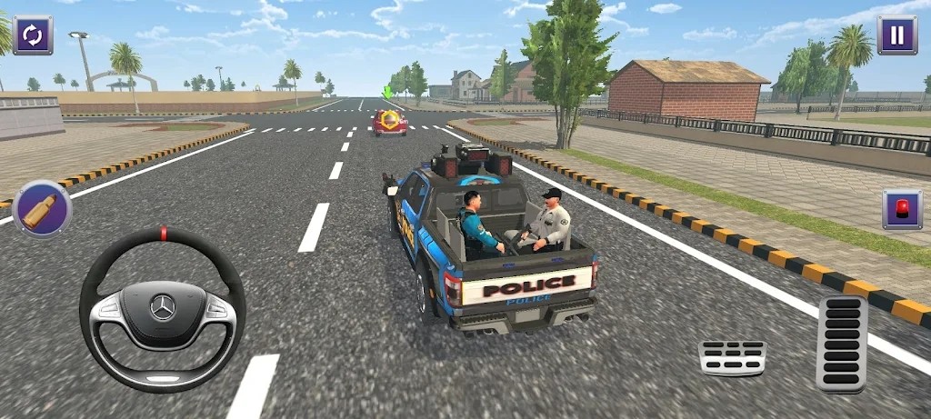 警察追击赛车驾驶游戏(Police Car Chase Car Dri