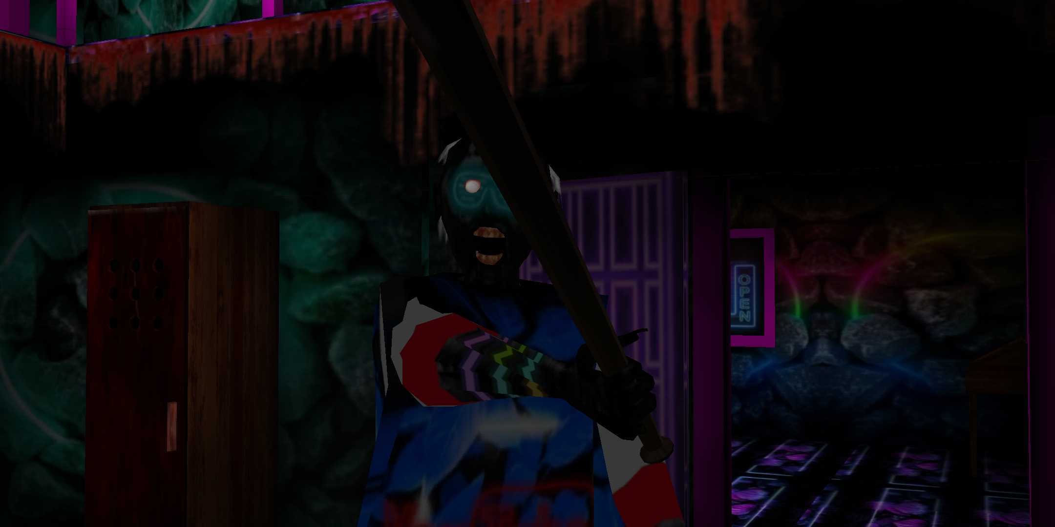 恐怖奶奶摇滚年代模组