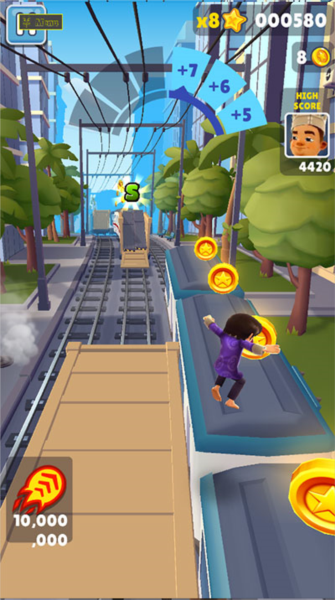 地铁跑酷变速破解版10