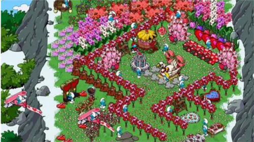 蓝精灵村庄游戏截图10