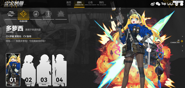 多萝西角色立绘