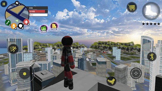 火柴人绳索英雄无限金币版