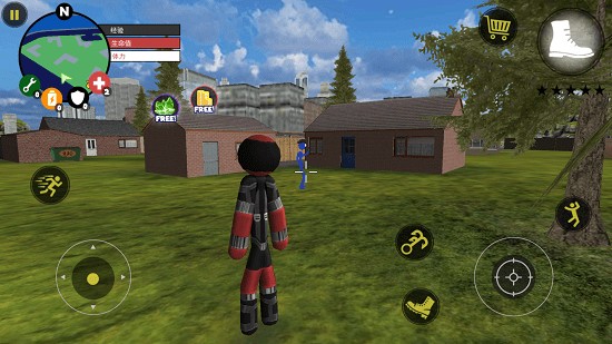 火柴人绳索英雄无限金币版