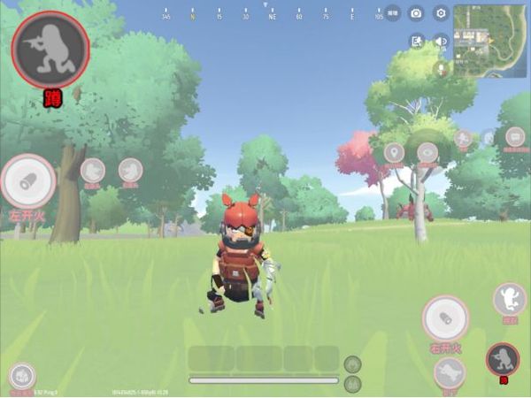 香肠派对蹲姿操作示意图