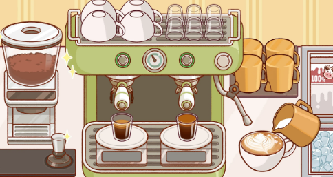 好咖啡很棒的咖啡