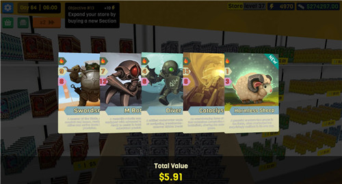 TCG卡牌商店模拟器3D