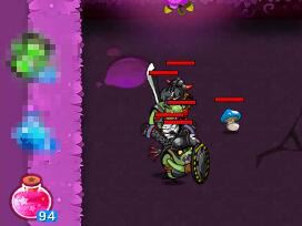 穿越药水使用界面