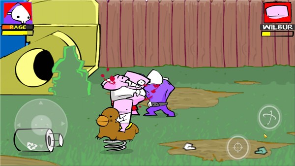 狂扁小朋友操作界面示意图