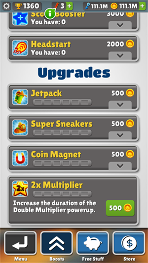 地铁跑酷开罗国际版游戏攻略2