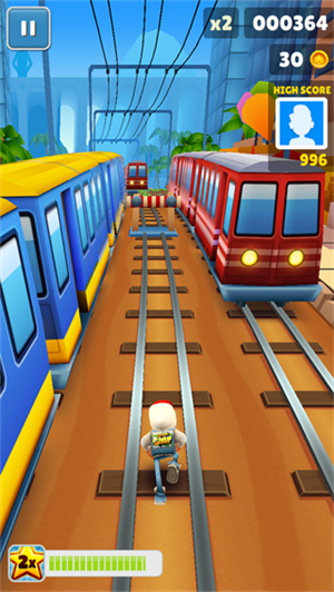 地铁跑酷开罗国际版游戏攻略1