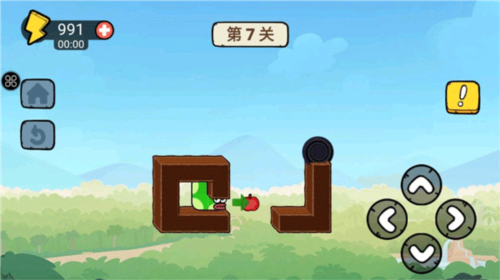 贪吃的苹果蛇图片5