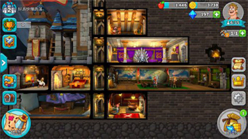 喧闹的城堡怎么玩3