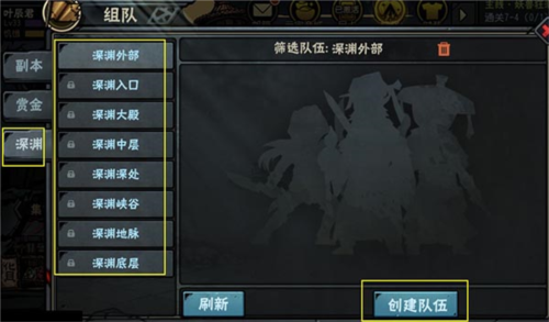 古神遗踪九游渠道服深渊副本刷装备攻略5