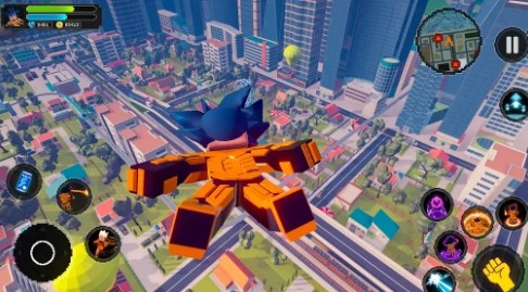 像素世界怪物犯罪城游戏画面