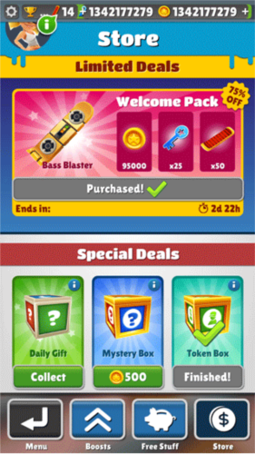 地铁跑酷星空魔改版图片9