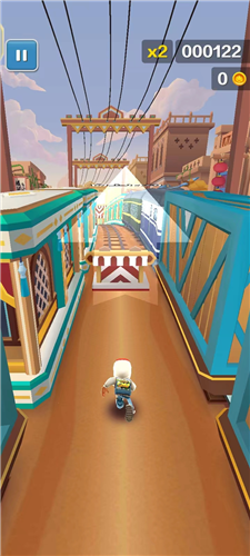 地铁跑酷楼兰古城图片11