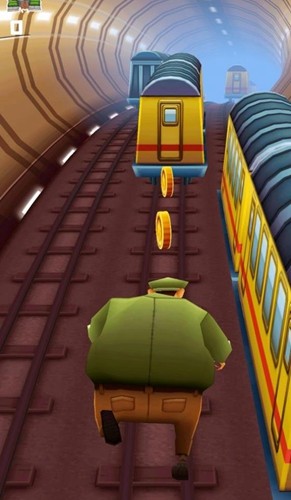 地铁跑酷保安模式