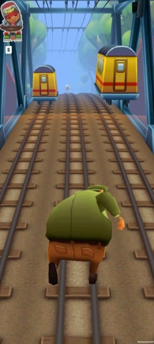 地铁跑酷保安模式图片1