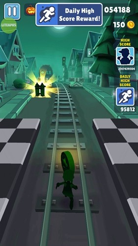 地铁跑酷皮瓜魔改鬼屋版
