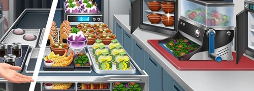 飞机大厨破解版无限金币无限钻石游戏亮点