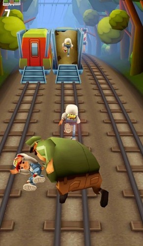 地铁跑酷保安模式