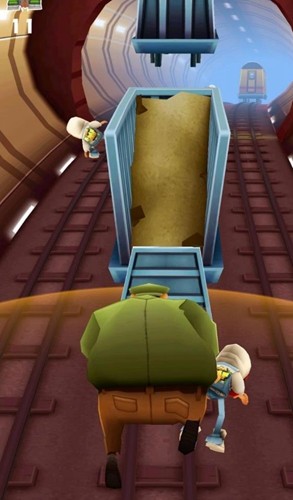 地铁跑酷保安模式