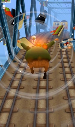 地铁跑酷保安模式