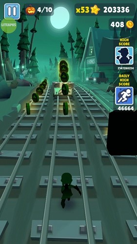 地铁跑酷皮瓜魔改鬼屋版