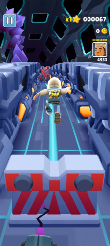 地铁跑酷重返空间站最新版图片7