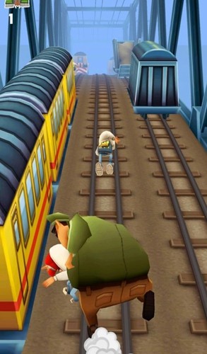 地铁跑酷保安模式