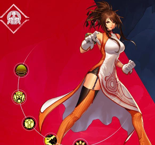 DNF手游韩服气功师