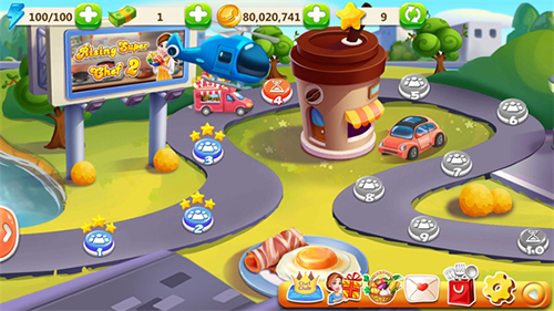 明星大厨2官方正版游戏特色