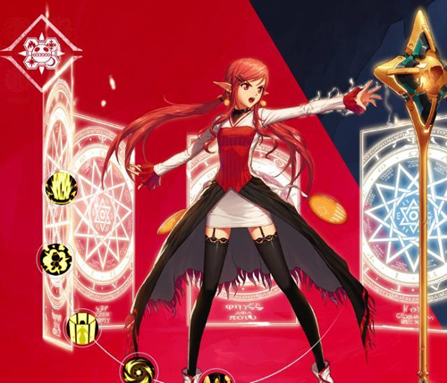 DNF手游韩服元素师