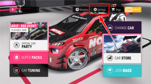 拉力地平线国际服怎么设置图片1