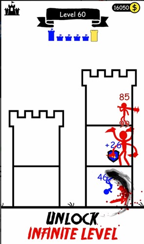 火柴人英雄塔防彩虹朋友