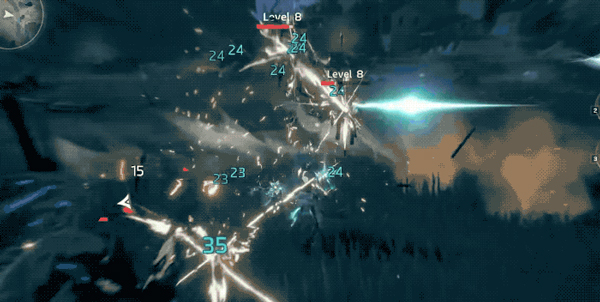 战斗系统实机画面