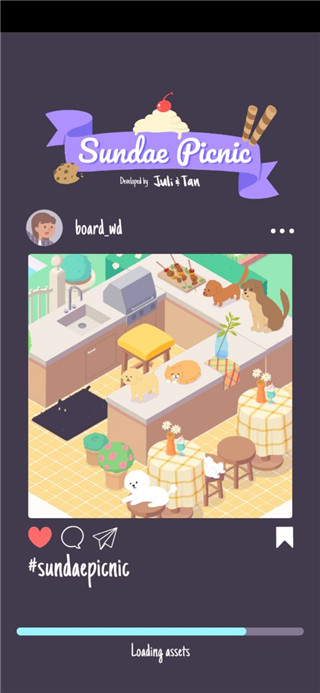 圣代野餐游戏初始界面