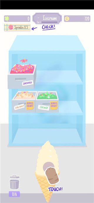 圣代野餐游戏添加小料