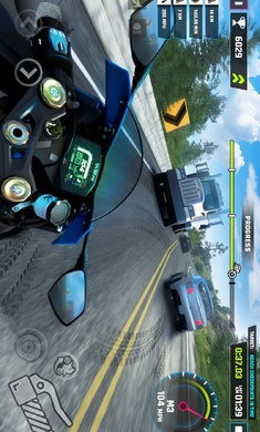 高速摩托模拟器