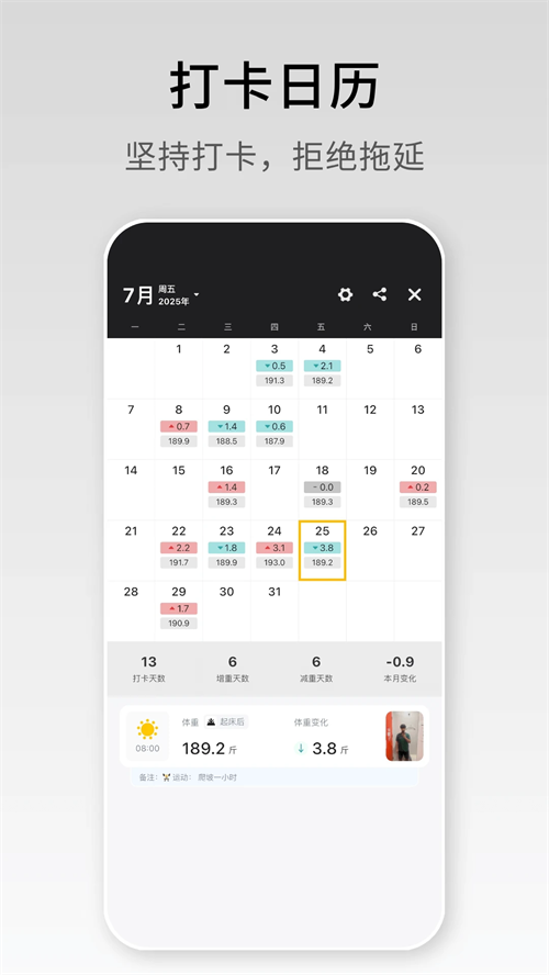 体重日记免费版