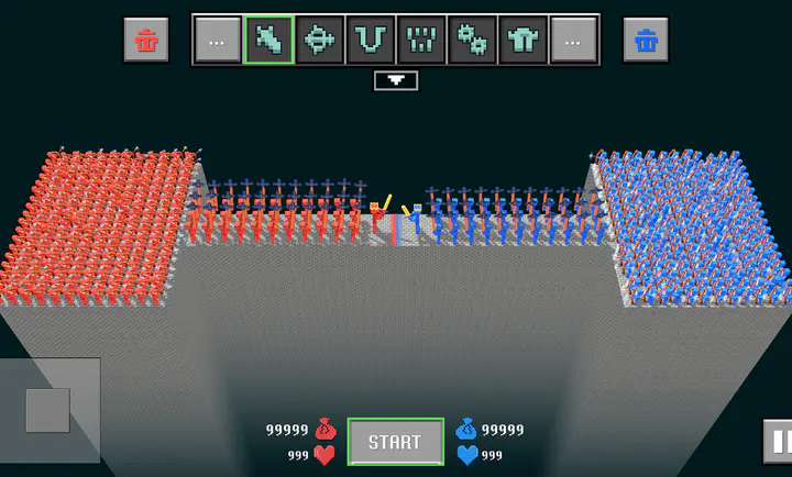 布娃娃战争模拟器破解版