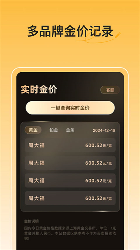 实时金价app官方正版