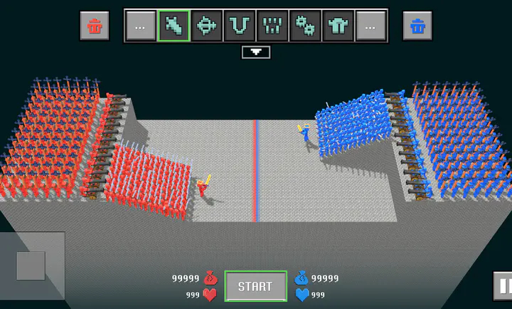 布娃娃战争模拟器破解版