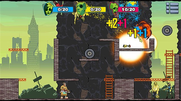 愚蠢的僵尸手游