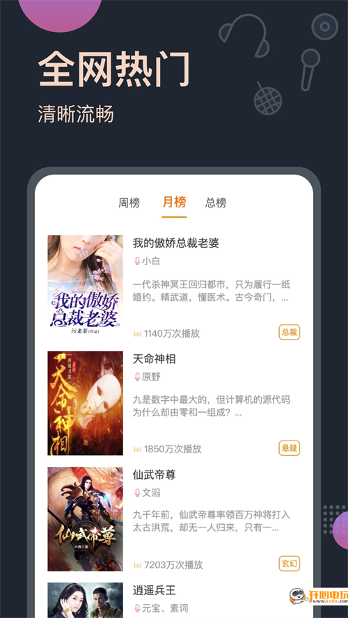 免费听书王去广告版